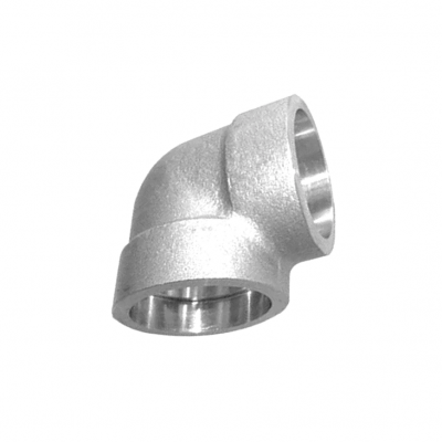 Codo acero inoxidable socket well both-well